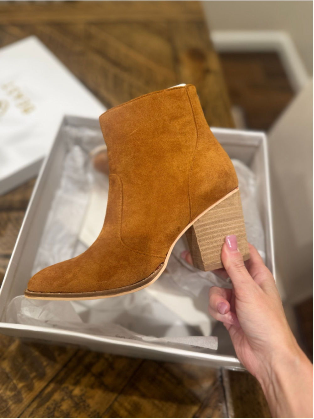 Women's BEAST FASHION Ankle Boots Size 6.5 Brown